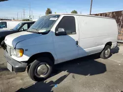 Salvage cars for sale from Copart Wilmington, CA: 2001 Ford Econoline E250 Van