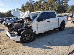 Salvage cars for sale at Ocala, FL auction: 2021 Ford F150 Supercrew