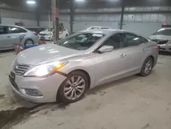 Salvage cars for sale at Des Moines, IA auction: 2012 Hyundai Azera GLS