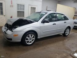 Salvage cars for sale at Davison, MI auction: 2005 Ford Focus ZX4