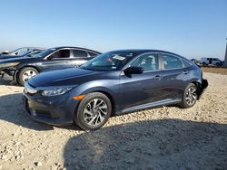 Salvage cars for sale at Taylor, TX auction: 2017 Honda Civic EX