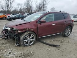 Salvage cars for sale at Cicero, IN auction: 2011 Nissan Murano S