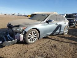 Salvage cars for sale from Copart Brighton, CO: 2014 Infiniti Q50 Base