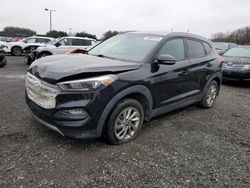 Salvage cars for sale at East Granby, CT auction: 2016 Hyundai Tucson Limited