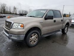 Vehiculos salvage en venta de Copart Portland, OR: 2005 Ford F150 Supercrew