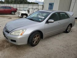 Salvage cars for sale at Apopka, FL auction: 2007 Honda Accord EX