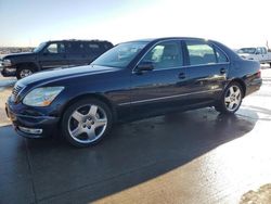 Salvage cars for sale at Grand Prairie, TX auction: 2005 Lexus LS 430