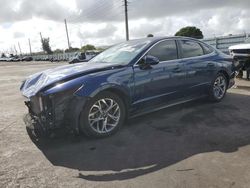 Salvage cars for sale at Miami, FL auction: 2020 Hyundai Sonata SEL