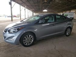 Salvage cars for sale at Phoenix, AZ auction: 2016 Hyundai Elantra SE