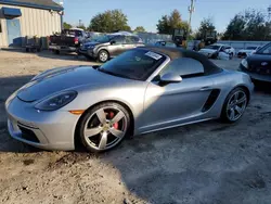 Salvage cars for sale at Midway, FL auction: 2017 Porsche Boxster S