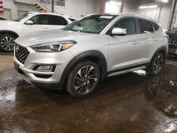 Hyundai salvage cars for sale: 2021 Hyundai Tucson Limited