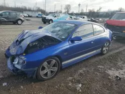 Pontiac Vehiculos salvage en venta: 2006 Pontiac GTO