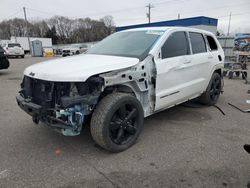 Salvage cars for sale at Ham Lake, MN auction: 2016 Jeep Grand Cherokee Overland