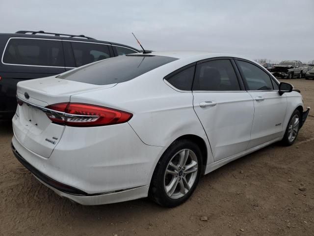 2018 Ford Fusion SE Hybrid