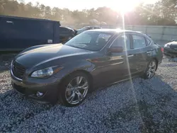 Salvage cars for sale at Ellenwood, GA auction: 2012 Infiniti M37