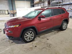 Salvage cars for sale at Eldridge, IA auction: 2016 Jeep Cherokee Latitude