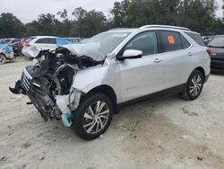 Salvage cars for sale at Ocala, FL auction: 2022 Chevrolet Equinox Premier