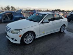 Salvage cars for sale at Orlando, FL auction: 2009 Mercedes-Benz C300