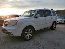 Salvage cars for sale at Fredericksburg, VA auction: 2012 Honda Pilot Touring