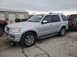 Salvage cars for sale at Pekin, IL auction: 2010 Ford Explorer Limited