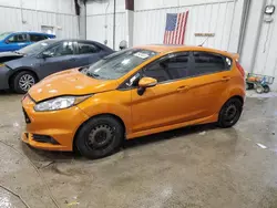 Salvage cars for sale at Franklin, WI auction: 2017 Ford Fiesta ST