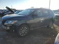 Salvage cars for sale at Franklin, WI auction: 2014 Nissan Pathfinder S