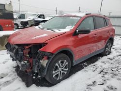 Toyota salvage cars for sale: 2016 Toyota Rav4 LE