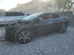 Salvage cars for sale at Opa Locka, FL auction: 2021 Nissan Maxima SV