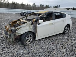 Salvage cars for sale at Windham, ME auction: 2013 Toyota Prius