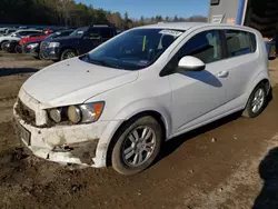 Salvage cars for sale at Lyman, ME auction: 2016 Chevrolet Sonic LT