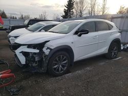 Salvage cars for sale from Copart Bowmanville, ON: 2021 Lexus NX 300 Base