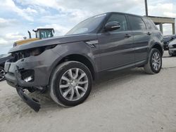 Land Rover salvage cars for sale: 2016 Land Rover Range Rover Sport HSE