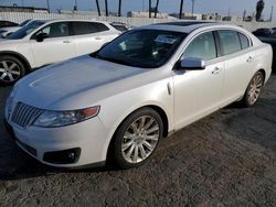 Salvage cars for sale at Van Nuys, CA auction: 2010 Lincoln MKS