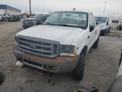 Ford f350 srw Super Duty salvage cars for sale: 2002 Ford F350 SRW Super Duty