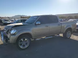 Salvage trucks for sale at Las Vegas, NV auction: 2006 Toyota Tundra Double Cab SR5