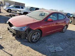 Hyundai salvage cars for sale: 2019 Hyundai Elantra SEL