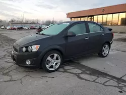 Salvage cars for sale from Copart Fort Wayne, IN: 2013 Chevrolet Sonic LTZ