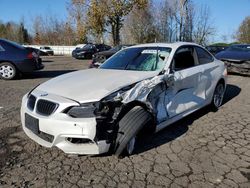 Salvage cars for sale at Portland, OR auction: 2016 BMW 228 I Sulev