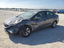 Salvage cars for sale at auction: 2014 Honda Civic LX