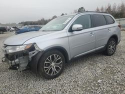 Salvage cars for sale at Memphis, TN auction: 2016 Mitsubishi Outlander SE