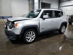 Jeep salvage cars for sale: 2016 Jeep Renegade Latitude