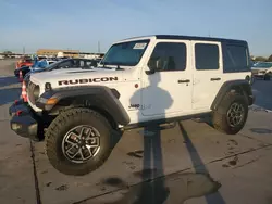 Salvage cars for sale at Grand Prairie, TX auction: 2024 Jeep Wrangler Rubicon