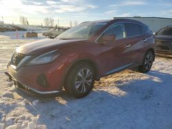 Nissan salvage cars for sale: 2019 Nissan Murano S