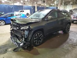 Salvage cars for sale at Woodhaven, MI auction: 2018 Jeep Compass Limited