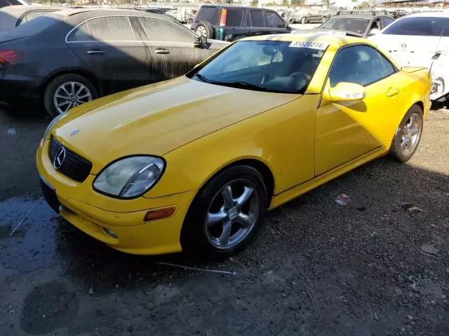 2002 Mercedes-Benz SLK 320