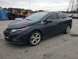 2016 Chevrolet Cruze Premier en venta en Dunn, NC