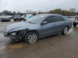 Honda Accord ex salvage cars for sale: 2007 Honda Accord EX