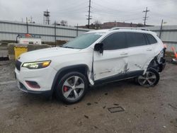 Salvage cars for sale at Chicago Heights, IL auction: 2019 Jeep Cherokee Limited