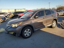 Salvage cars for sale at Wilmer, TX auction: 2014 Honda CR-V LX