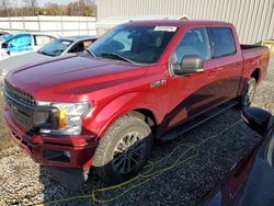 Ford f150 Supercrew salvage cars for sale: 2018 Ford F150 Supercrew